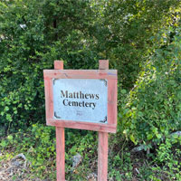 Mathews Family Cemetery Gallery