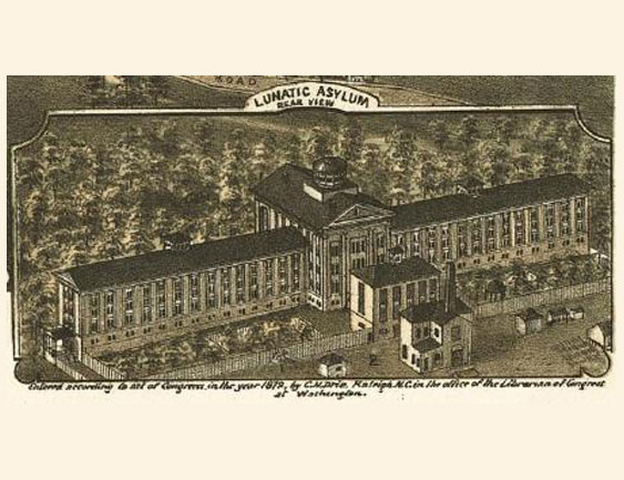 'Lunatic Asylum' - Rear View