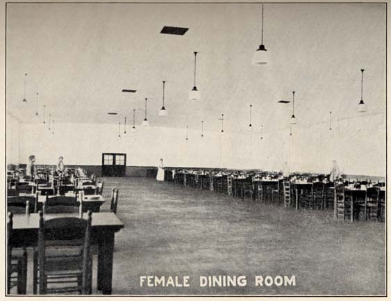 State Hospital, Raleigh NC - Female Dining Room