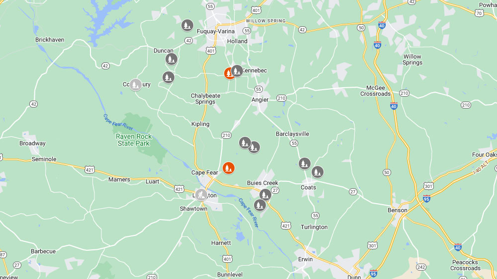 Interactive Cemetery Map